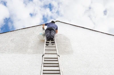 Peinture extérieure à Espeluche — façades et ravalement
